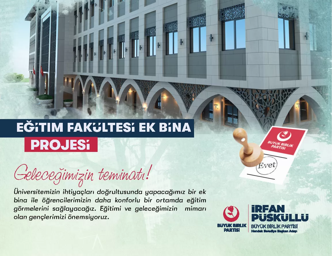 Başkan Püsküllü’nün Eğitim Fakültesi İçin Verdiği Söz Hayata Geçiyor