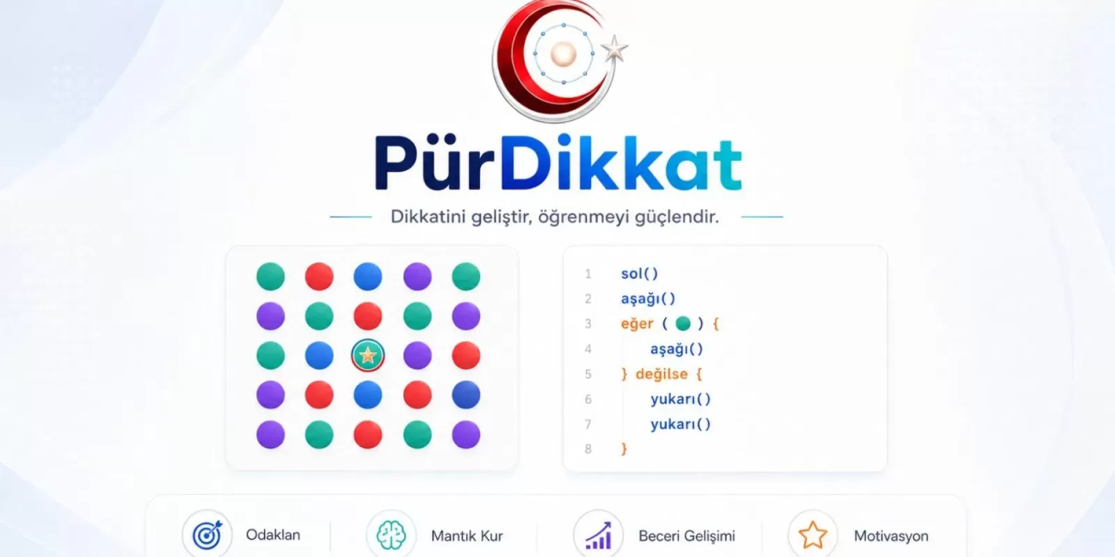 Dijital Dikkat Geliştirme Oyunu “Pür Dikkat” EBA’da Öğrencilerin Kullanımına Sunuldu