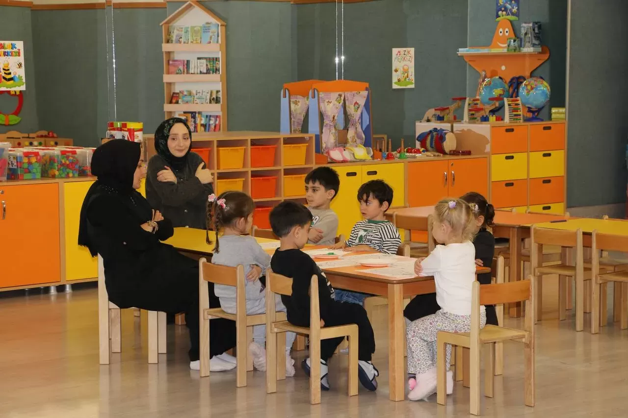 Adapazarı SGM’de miniklerin ders heyecanı